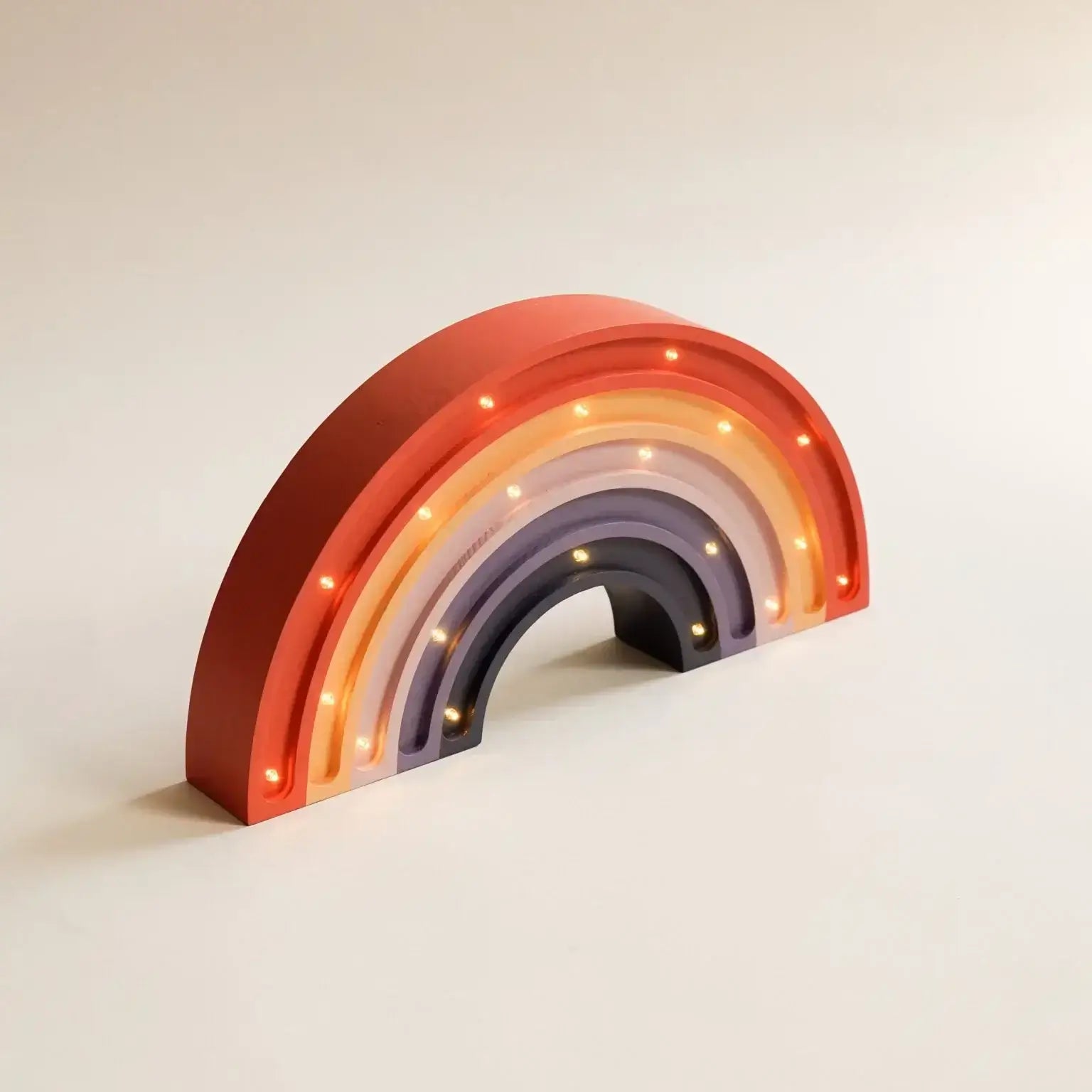 Wooden Rainbow Lamp